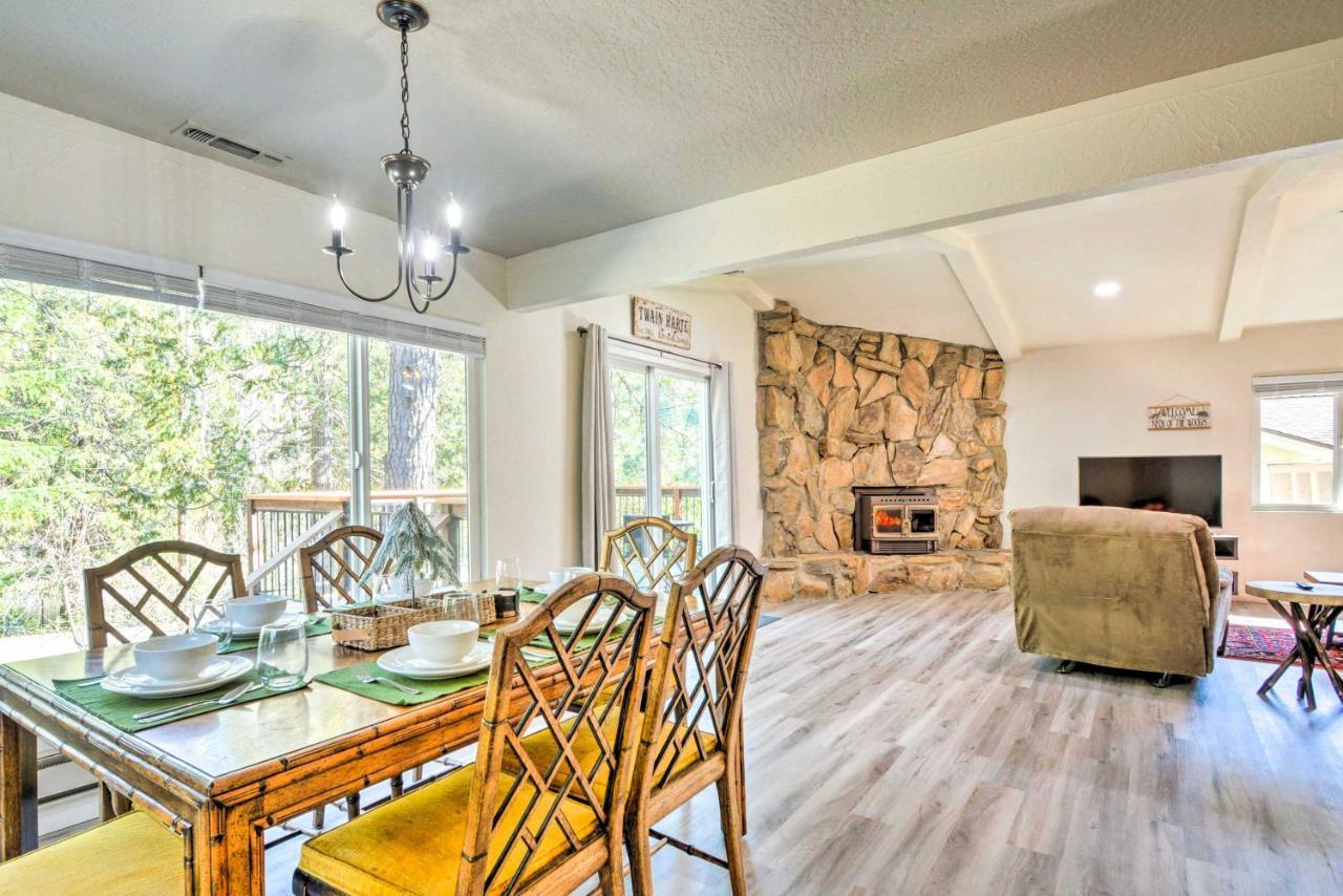 Sherwood Forest Cabin With Deck And Fire Pit! Twain Harte Exterior photo