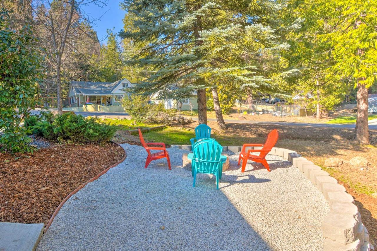 Sherwood Forest Cabin With Deck And Fire Pit! Twain Harte Exterior photo